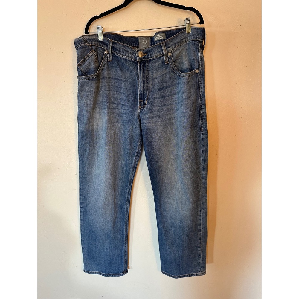 Rock & Republic Relaxed Straight Mens Blue Denim Jeans 38x30 R510573